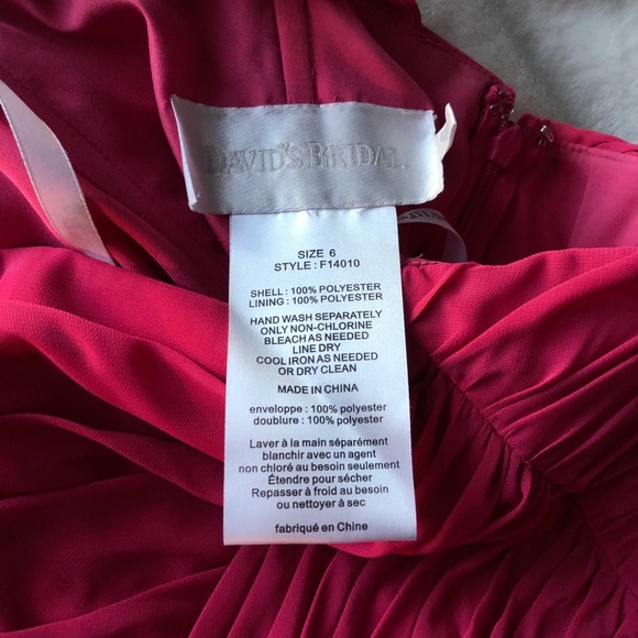 2 david’s bridal bridesmaid dresses - Picture 6 of 6